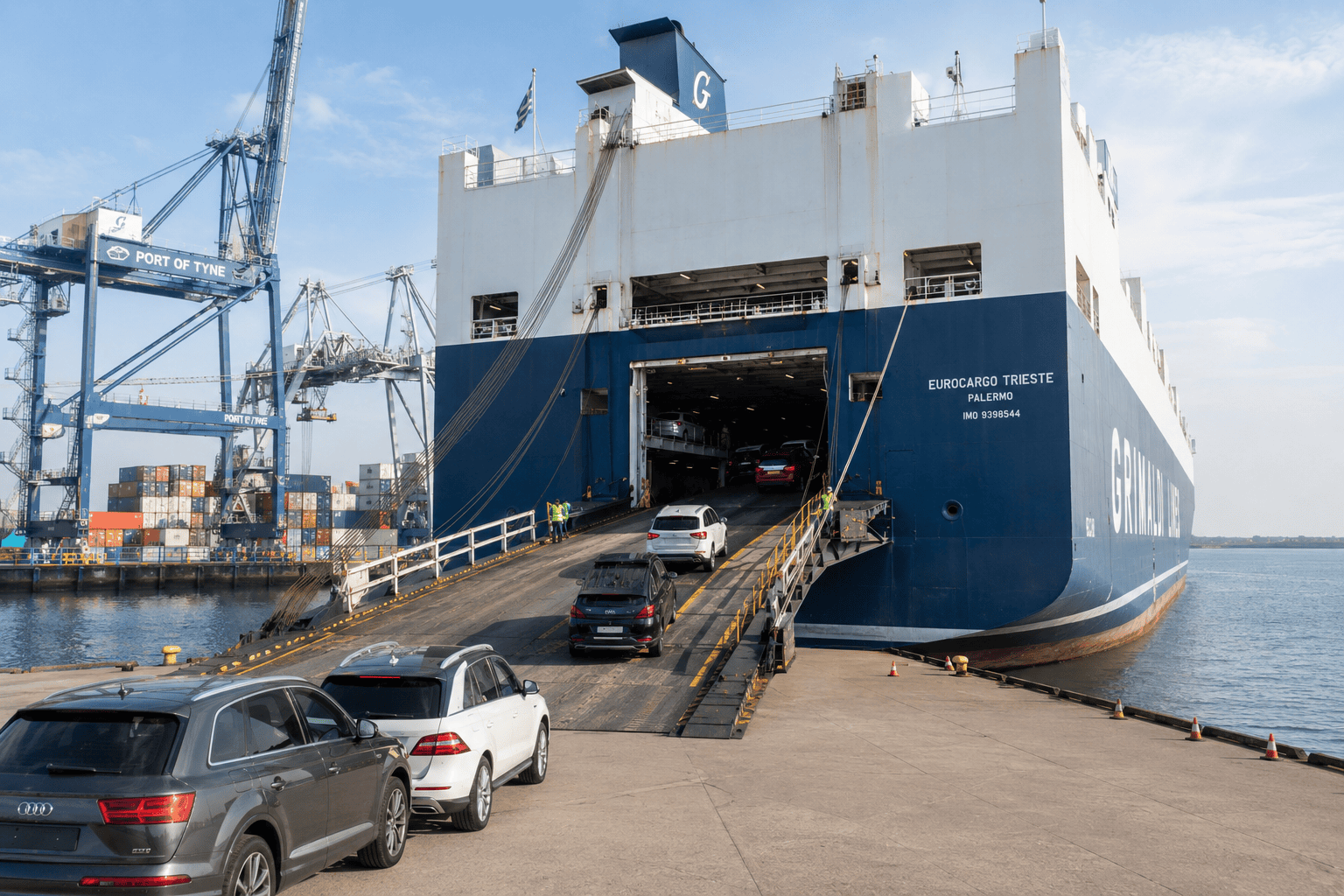 RoRo Car Shipping From UK