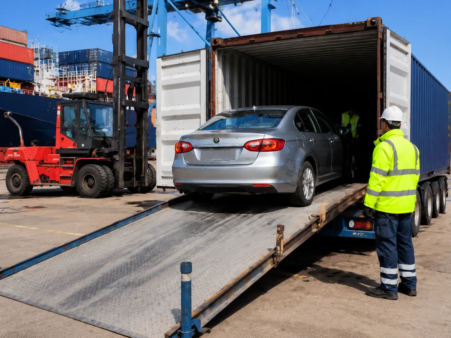 CONTAINER CAR SHIPPING TO MALTA (VALLETTA OR FREEPORT)