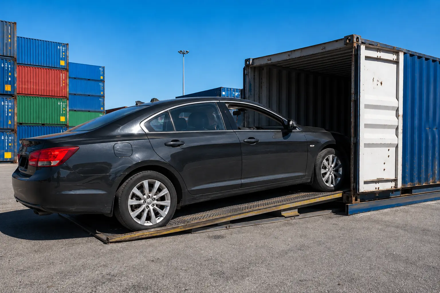 Container Car Shipping to Equatorial Guinea