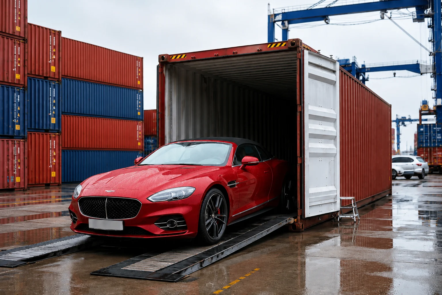 Container Car Shipping to Liberia (Monrovia)