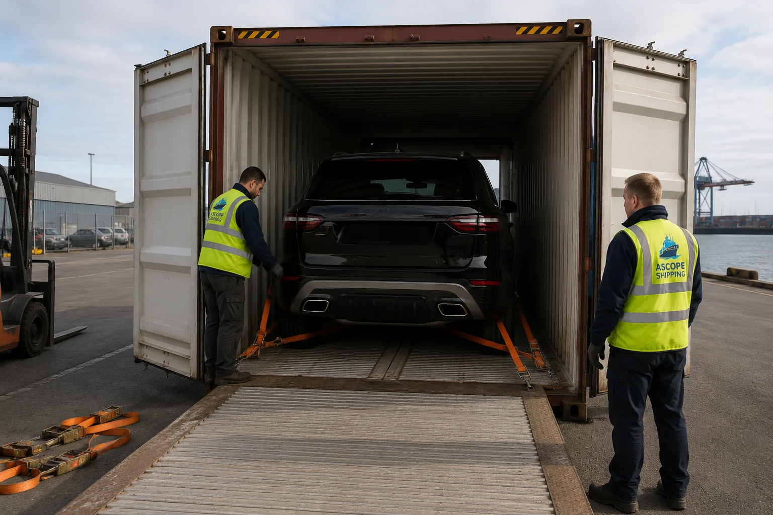Container car shipping to Kenya